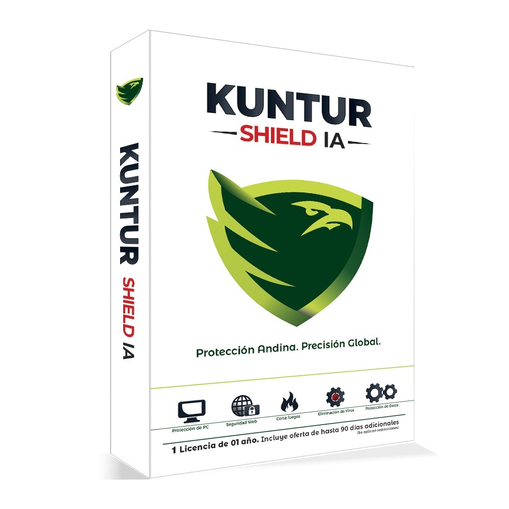 Caja de Kuntur Shield IA, presentación de 1 licencia por un año